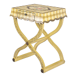 Приставной столик с ящиком в стиле ретро Vintage Rustic Tablecloth варинант исполнения - 2 | Loft Concept в Сочи