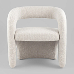 Кресло дизайнерское для лаунж зоны жемчужного цвета Pearl Lounge варинант исполнения - 9 | Loft Concept в Сочи