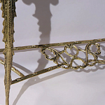 Консоль бронзовая с мраморной столешницей Bronze De Console варинант исполнения - 1 | Loft Concept в Сочи