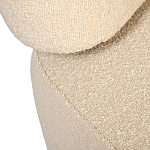 Кресло бежевое без подлокотников с обивкой из ткани букле Space of Freedom варинант исполнения - 3 | Loft Concept в Сочи