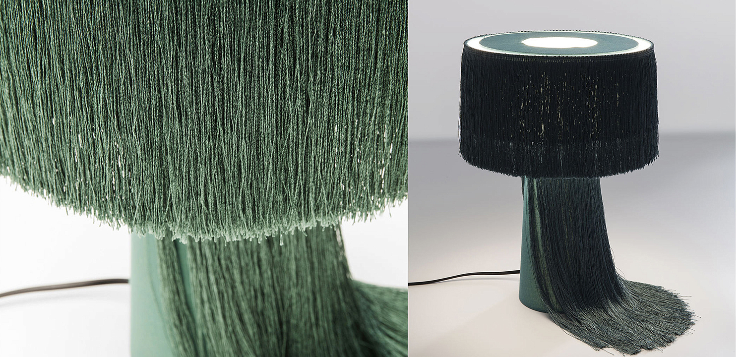 Настольная лампа Green Fringes - Loft-Concept в Сочи