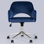 Кресло для компьютерного стола Veloury Blue варинант исполнения - 4 | Loft Concept в Сочи