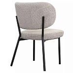 Стул мягкий с серо-бежевой буклированной обивкой Inspiration from Provence варинант исполнения - 3 | Loft Concept в Сочи