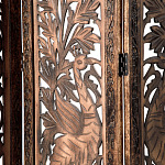 Ширма с  орнаментом ручная резьба Indian Antique Furniture варинант исполнения - 3 | Loft Concept в Сочи