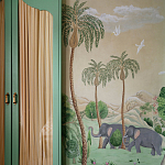 Обои ручная роспись Dandaka Glades Original colourway on painted Xuan paper варинант исполнения - 1 | Loft Concept в Сочи