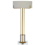 Настольная лампа на прозрачном основании Light Flowing Up варинант исполнения - 2 | Loft Concept в Сочи