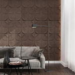 Гипсовая 3D панель с принтографией PM-20 варинант исполнения - 1 | Loft Concept в Сочи