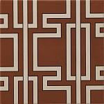 Дизайнерская плитка с узором Лабиринт варинант исполнения - 2 | Loft Concept в Сочи