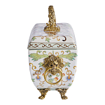 Шкатулка с фигуркой льва на крышке Eden Garden варинант исполнения - 4 | Loft Concept в Сочи