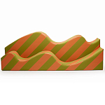 Дизайнерский модульный диван волнистой формы с цветным принтом Poltronova Superonda Sofa варинант исполнения - 27 | Loft Concept в Сочи