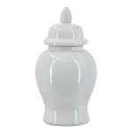 Ваза с крышкой однотонная Высота 31 см Chinoiserie Ceramics варинант исполнения - 12 | Loft Concept в Сочи