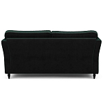 Диван с обивкой из велюра зеленый Gibbs Dark Green Sofa варинант исполнения - 3 | Loft Concept в Сочи
