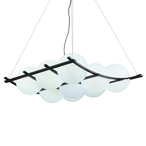 Люстра подвесная с 9-ю плафонами в форме шара Yarvi