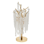 Лампа настольная со стеклянными подвесами цвет золото Light FAIRYTREE варинант исполнения - 1 | Loft Concept в Сочи