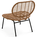 Садовое кресло из искусственного ротанга Mills Rattan Wicker Chair варинант исполнения - 3 | Loft Concept в Сочи