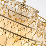 Люстра многоярусная с декором из натуральной морской ракушки Iridescent Light варинант исполнения - 6 | Loft Concept в Сочи