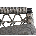 Кресло уличное темно-серое Street Bliss варинант исполнения - 4 | Loft Concept в Сочи