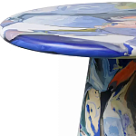 Дизайнерский журнальный стол с цветным орнаментом Unyly варинант исполнения - 3 | Loft Concept в Сочи