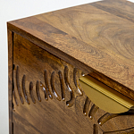 Прикроватная тумба с фактурным фасадом Termite варинант исполнения - 2 | Loft Concept в Сочи