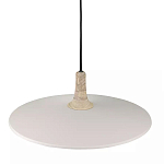 Подвесной светильник круглый в сочетании дерева и металла Space варинант исполнения - 2 | Loft Concept в Сочи