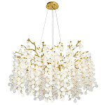 Люстра с круглыми хрустальными подвесками Fairytree Gold Crystal Branches Chandelier 10 варинант исполнения - 2 | Loft Concept в Сочи