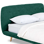 Кровать с мягким изголовьем Palmer Bed варинант исполнения - 3 | Loft Concept в Сочи