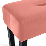 Мягкий  пуф на черных ножках Winton Pouf варинант исполнения - 22 | Loft Concept в Сочи