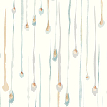 Мебельная ткань Велюр Raindrops White 145 см N 1003 варинант исполнения - 1 | Loft Concept в Сочи