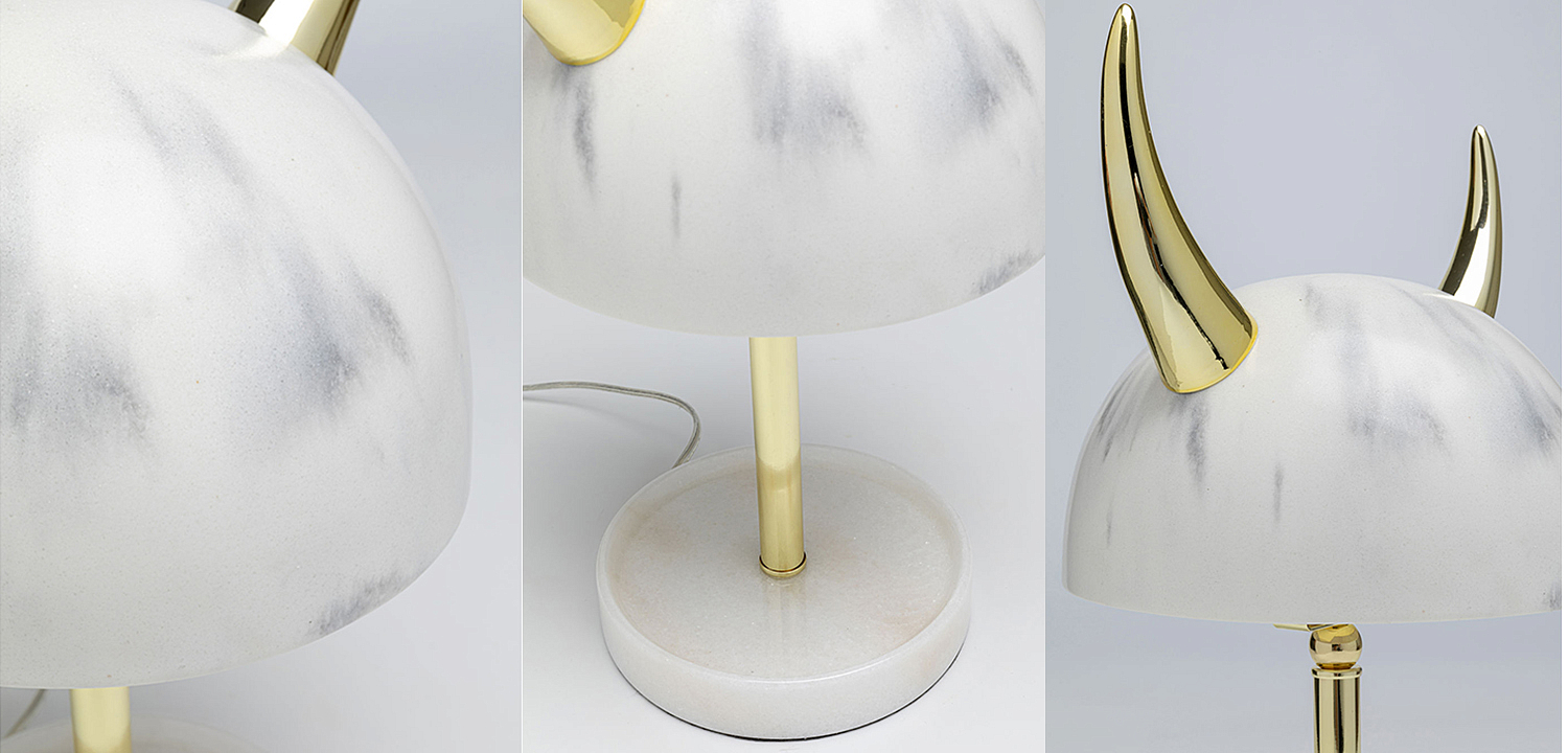 Настольная лампа Marble with Horns - Loft-Concept в Сочи