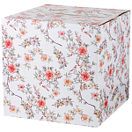 Набор посуды обеденный из фарфора на 6 персон 18 предметов Flower Porcelain Collection варинант исполнения - 3 | Loft Concept в Сочи