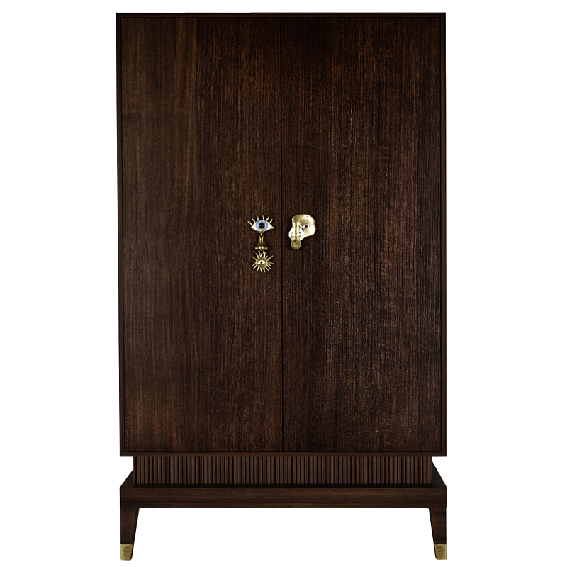 Платяной шкаф Elsa Dreams Walnut с 2-мя фасадами Орех Платяной шкаф Elsa Dreams Walnut с 2-мя фасадами Орех в Сочи | Loft Concept