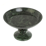 Фруктовница большая из натурального камня Змеевик Шабровский Natural Stone Fruit Bowls варинант исполнения - 2 | Loft Concept в Сочи