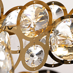 Люстра подвесная из золотых колец 57 см Golden Circles варинант исполнения - 10 | Loft Concept в Сочи