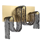 Бра волнистой формы из фактурного стекла Big Wave варинант исполнения - 1 | Loft Concept в Сочи