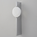 Бра с круглым зеркальным диском на прямоугольном соновании Reflection Circle Glow варинант исполнения - 1 | Loft Concept в Сочи