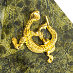 Шкатулка пирамида из натурального камня змеевик Stone Casket варинант исполнения - 3 | Loft Concept в Сочи