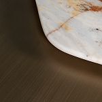 Столик журнальный Promontory с мрамором варинант исполнения - 3 | Loft Concept в Сочи