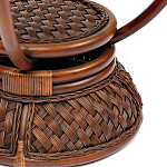 Столик кофейный из ротанга Eloise варинант исполнения - 2 | Loft Concept в Сочи