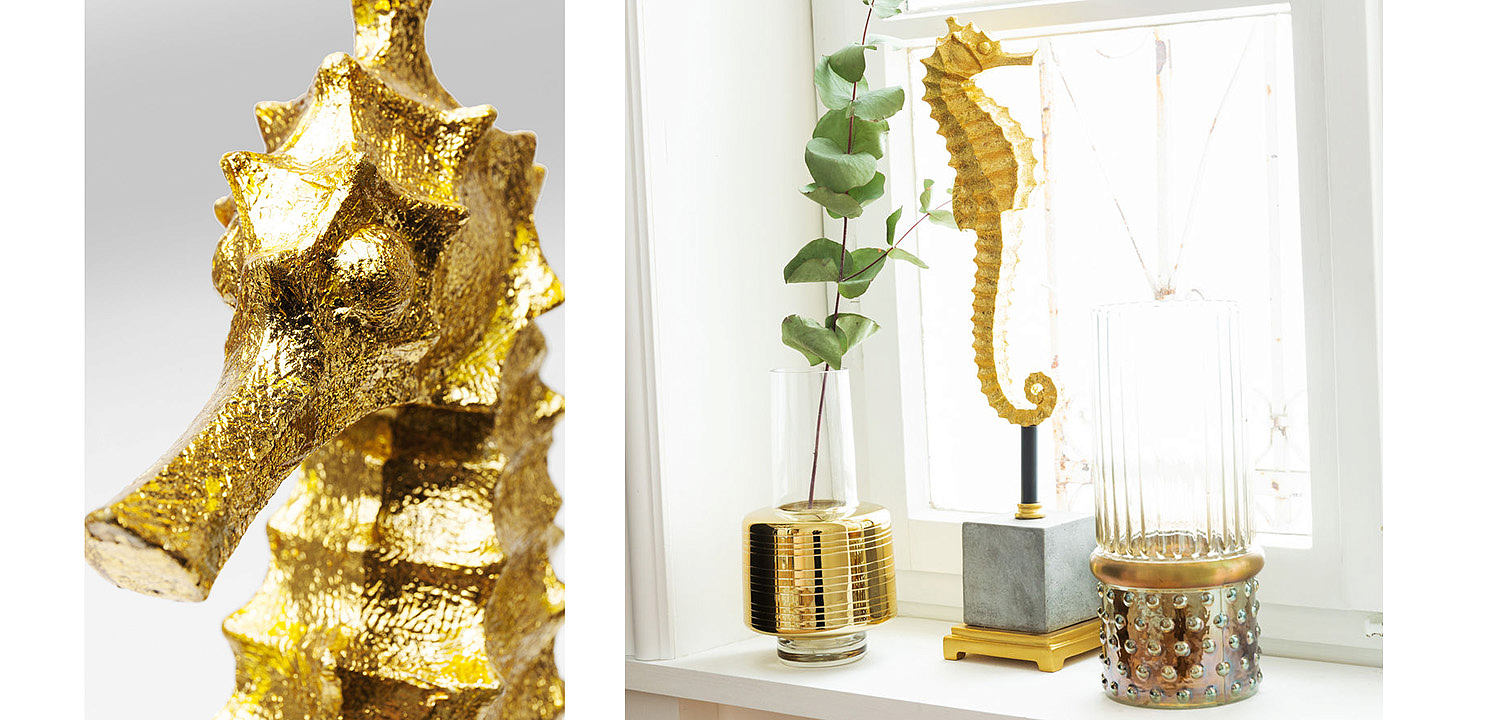 Статуэтка Golden Sea Horse - Loft-Concept в Сочи