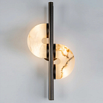 Бра  с фигурным мраморным рассеивателем Spiral of Warm Light варинант исполнения - 10 | Loft Concept в Сочи