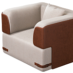 Кресло Richmond  с кожаной отделкой варинант исполнения - 3 | Loft Concept в Сочи