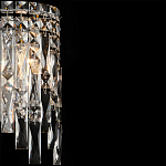 Бра с хрустальными подвесками прозрачного цвета Хром Ludivine Lighting варинант исполнения - 3 | Loft Concept в Сочи