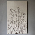 Ботаническое панно «С Дельфиниумом» варинант исполнения - 1 | Loft Concept в Сочи