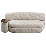 Диван двухместный со столиком Ulysses варинант исполнения - 2 | Loft Concept в Сочи