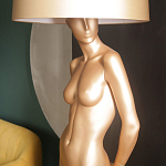 Лампа MANNEQUIN LAMP с абажуром женственность в деталях варинант исполнения - 9 | Loft Concept в Сочи