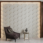 Гипсовая 3D Панель Aura варинант исполнения - 1 | Loft Concept в Сочи