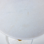 Кофейный столик с белой мраморной столешницей Clipper варинант исполнения - 2 | Loft Concept в Сочи