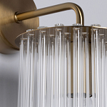 Бра с круглым основанием и длинными прозрачныи стеклянными трубками Nembus варинант исполнения - 5 | Loft Concept в Сочи