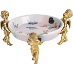 Блюдо фарфоровое Трио ангелов Joy варинант исполнения - 1 | Loft Concept в Сочи