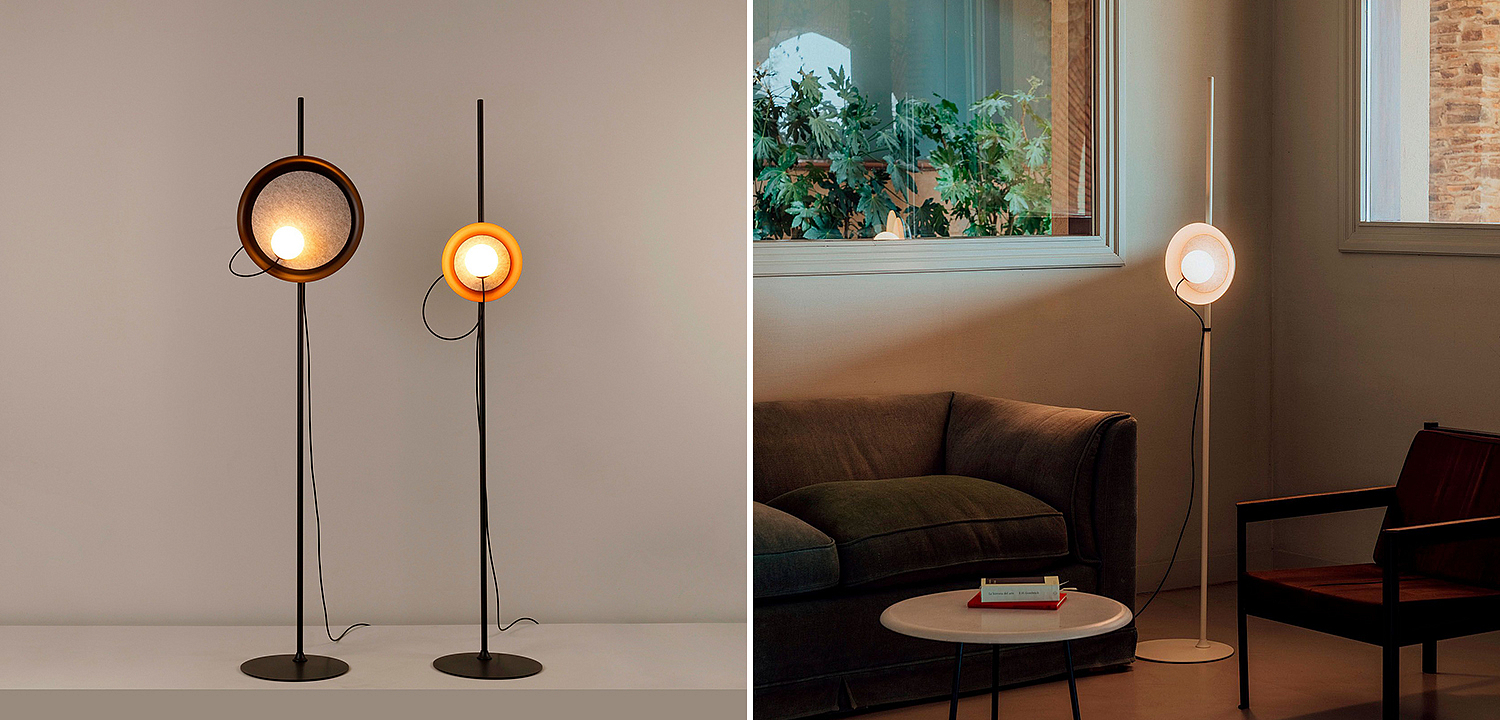 Напольный светильник с магнитным плафоном MARGOTT FLOR LAMP Напольный светильник с магнитным плафоном MARGOTT FLOR LAMP - Loft-Concept в Сочи